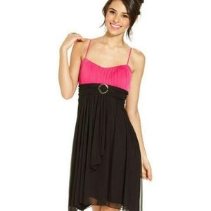 Black and Pink Dress